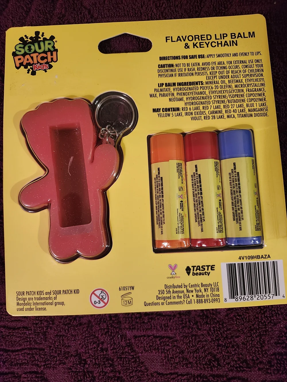 Nicklodeon pink gummy